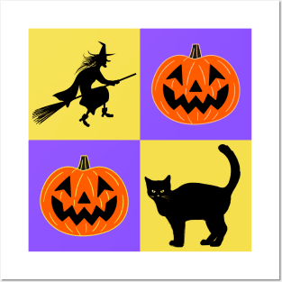 When Witches Go Riding, And Black Cats Are Seen Posters and Art